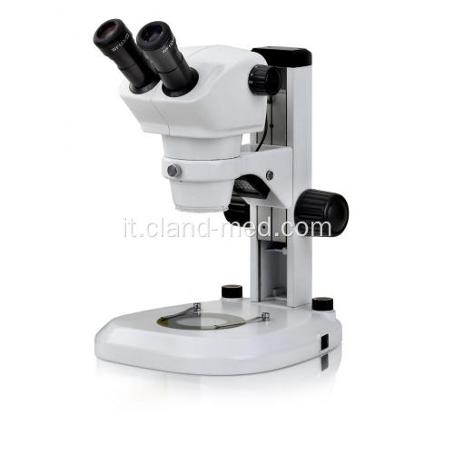 Strumenti ottici da laboratorio di microscopio stereo con zoom